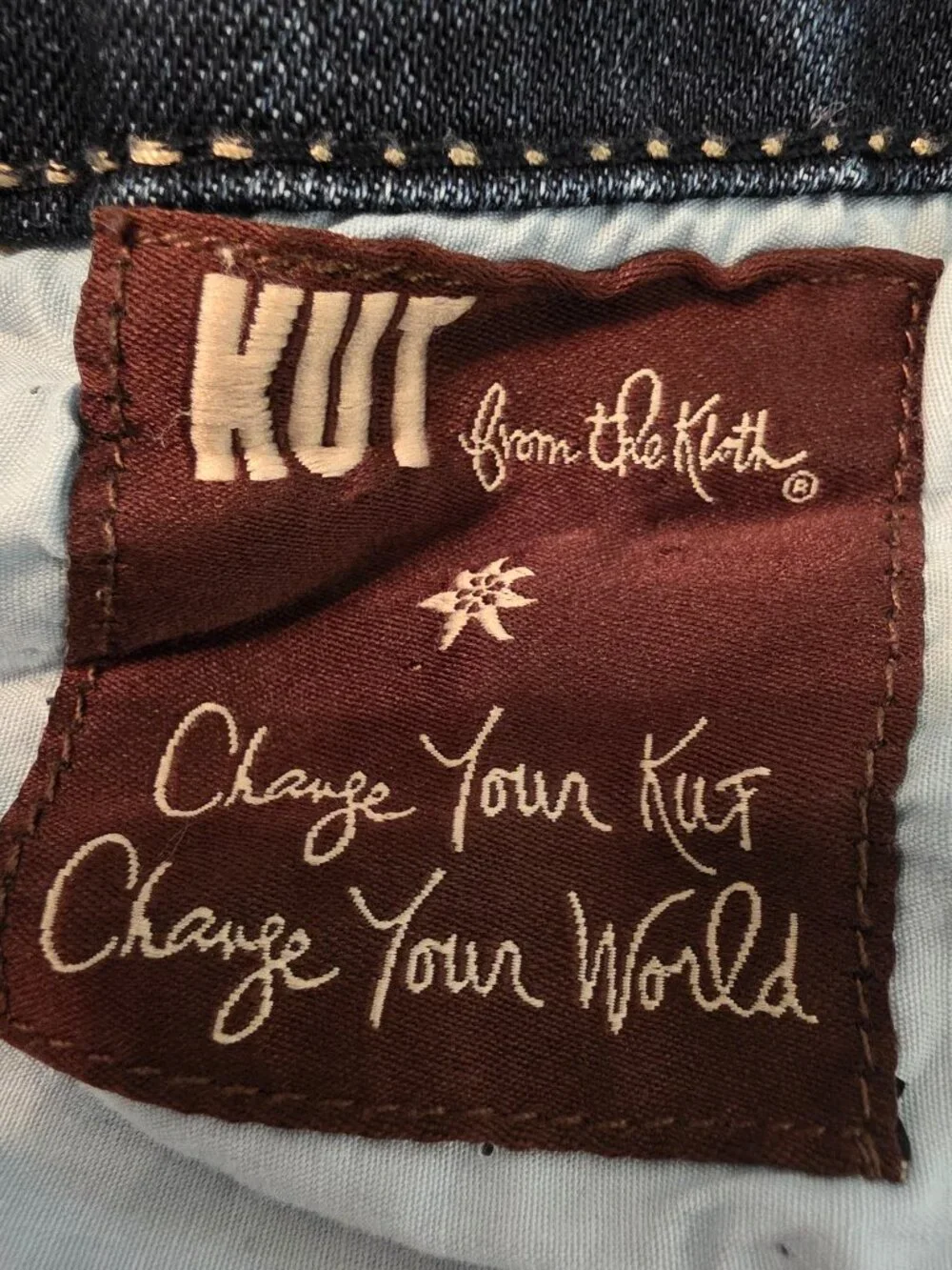 Kut From The Cloth Bermuda Denim Women's Shorts, Size 12 - Picture 9 of 9